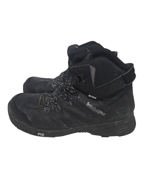 Timberland PRO Men\'s A2CB8 Switchback Waterproof Composite Toe Boots Black 13W main image 5